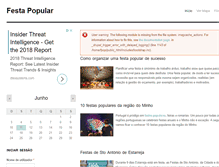 Tablet Screenshot of festapopular.com